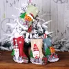 Dekoracje świąteczne Rok pończochy Worek świąteczny Candy Bag Noel do domu Navidad Sock Tree Decor L220912