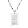 Colliers pendentif Luxkisskids Collier chrétien Bijoux d'écriture