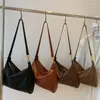 Sacs de soirée VeryMe Couleur Solide Soft Pu Cuir Sac à bandoulière Femme Simple Femme Bandoulière Pack Mode All-Match Sac à main et sac à main