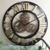 Orologi da parete Creativo orologio da parete retrò moda attrezzatura decorativa soggiorno 220909