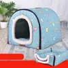 chenils stylos extérieur détachable chien maisons fournitures pour animaux de compagnie hiver chaud chenils moderne créatif petite maison pour chiens simple intérieur chat maison MC 220912