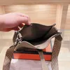 Crossbody Bag Omuz Çanta Bayanlar Messenger çantaları cep telefonu çantası anahtar cüzdan klasik kaplamalı tuval rafine buzağı deri