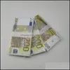 Altre forniture per feste feste per feste per feste Movie banconote 5 10 20 50 dollari euro di colpi di scena di giocattoli realistici Copia valuta falsa dhr9mcvew