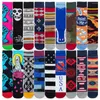 Skarpetki męskie odmień czaszkę mężczyzn Combed Bawełny Hip-Hop Street Style Funny Sock Compression Compression Board Sport Waltins