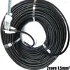 Belysningstillbehör 20Awg Silicon Rubber Cable 3Core 0.5mm2 kontenad koppartråd med trådbundna styrlampor Flexibla 1m