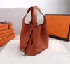 5a Real leather new shoulder bags bucket bag women shopping bag designer handbags high quality Cross Body with lock picotin handbag 001 2022