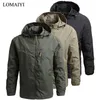 Vestes pour hommes Printemps Coupe-vent Homme Oversize 7XL Veste de pare-brise Hommes Automne Manteau Hommes Camping Mâle Vêtements de travail Vêtements AM453 220912