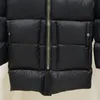 Heren Down Parkas Winter Black Down Coat Solid Color Zipper Casual Youth Unisex Down Jacket 220909
