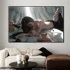 Mode belle fille nue toile peinture moderne nordique femme affiches et impressions mur Art photo pour chambre décor à la maison