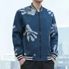 Mens Jackets Autumn Mens Jackets Cartoon Printing Slim Fit Arrivaled Baseball Collar Ourdoor Jacket Outwear 220912