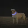 Collari per cani Collare a LED Benepaw USB Ricaricabile Comodo Riflettente Luminoso Illuminato per cani di taglia piccola e media