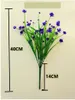 Декоративные цветы 40 см. Пластиковый искусственный гипсофила сад открытый