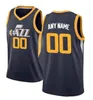 Custom Jazzs Basketball Jerseys Lauri Markkanen Clarkson Kelly Olynyk Collin Sexton Rudy Gay Walker Kessler Azubuike Retro Jersey Men Shirt