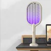Smarta automatiseringsmoduler Intelligent hushåll 2in1 Electric Mosquito Swatter USB ReCharg Eable Bug Zapper Trap Killer Lamp