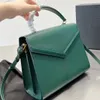 Cassandra Mini Chain Bag в холсте и гладкие кожаные женщины, мешки с перекрестным телом, классическая тотака, роскошные дизайнерские сумочки, топ -ручка, топ -качество 2022