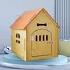 kennels pens Fashion Luxury Wooden Dogs Kennels Dog Houses Semi-enclosed Cats Villa Four Seasons Universal Cat Litter Pet Puppy Room Supplies 220912