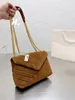 Ysiykiy Women Brand Lou Messenger Bag Lady Ploudsword Chep Chep Cross Body Bead Sags Plain HASP HASP Аппаратное оборудование Внутренняя сумочка 2022