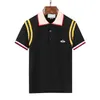 Herrendesigner Polo Shirt Man Mode Italien Stylist Poloshirts M￤nner l￤ssig Slim Fit Golf Polos Shirt High Street Stickerei Schlange Biene Polos