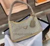 Designer-Taschen Tasche Party Diamanten Umhängetaschen Handtaschen Luxurys Designer Half Moon Hobo All-Match Pailletten Designer-Geldbörsen Crossbody Backp