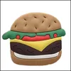 Magneti per il frigorifero Magneti per cartone per frigorifero Pvc Colorf Cartoon Hamburger Pomodoro Magnete Adesivo Plastica Frigorifero 3D Carino Educazione precoce C Dh4Mw