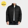 Mens Down Parkas Banan Store Style Ultra Light Short Down Kurtka Paknalna Lekka Longsleeve Fullzip Puffer Kurtka S6XL 220909