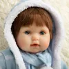 Bambole 18 pollici realistiche Reborn Baby cotone corpo arti in silicone ragazzo bambola giocattolo per bambini bambini compleanno regali di Natale 220912