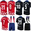 Man Kids Club 14 Llorente Soccer Jersey 22-23 FC Set 13 OBLAK 20 WITSEL 7 JOAO FELIX 6 KOKE 2 Gimenez 18 FELIPE 5 DE PAUL 12 LODI Kits de maillots de football pour les fans de sport MaJing