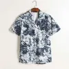 Shirts 2022 Mens Summer Designer Shirts Fashion BAROCCOFLAGE Hawaii Floral Print Casual Shirt Men Slim Fit Short Sleeve Beach Clothing