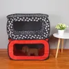 kennels pennen draagbaar vouwen rechthoekig huisdier tent hond huis kooi playpen puppy kennel hek buiten auto reis mesh tent voor kleine honden katten 220912