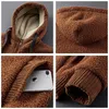 Mens Jackets Men Winter Parkas Autumn Thick Warm Fleece Hooded Jacket Coat Men Brand Outwear Fashion Softshell Casual Parka Men 8XL 220912