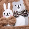 Jackets Winter Fashion Coat For Kids Cartoon Thick Wool Sweater Children Halloween Long Sleeve Jacket Girls Suit 4 12 Years 220912