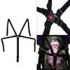 Stroller Parts Harness Dining Baby High Chair Safety Riser Pram Seat Belt Buckle Buggy Pushchair 5 Points Universal Kids