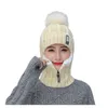 Berety dzianiny plus aksamitne kobiety czapki nauszniki kolarskie termiczne ciepłe zimowe panie czapki proste eleganckie sportowe wiatroodporyt