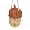 Opbergtassen rattan mandtas klein taille materiaal voor baby po neonatale pography props