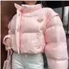 Lüks Puffer Tasarımcı Kış Ceket Ceket Kadın Klasik Açık Mekan Gölgeli S-L Giyim Sıcak Çift Rüzgar Yalıtımlı Spor Giyim Rüzgar Dergisi Ceket