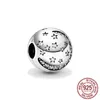 Nytt autentiskt popul￤rt 925 Sterling Silver f￶r Pandora Charm Beads Armband Halsband DIY LADIES Fashion Classic Luxury Jewelry Fashion Accessories With Gifts