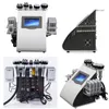 6 In 1 40K Ultrasonic Cavitation Vacuum Radio Frequency Laser 8 Pads Lipo Laser Slimming Massage Beauty Machine Home Use