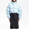 Włochy Milan Designer Woman Down Jackets Płaszcz Winter Parkas Zdejmowane rękawy ciepłe wiatroodporne modne moda parka wiatrówka puffer hurtowa cena 10% zniżki za 2 sztuki