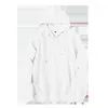 Men's Hoodies Hoodie Blank Plus Velvet Pullover Hoody MEN'S Outerwear Wholesale Solid Color Sweatshirts &