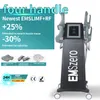 DLS-EMSLIM Nova 13 Tesla 5000W High Power 4 RF-handtag Hi-emt Body Sculpt Elektromagnetisk muskelstimulerande Emszero bantningsmaskin Finns i två färger grå/svart