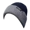 Berets Woolen Yarn Practical Winter Warm Knitted Hats Free Size Beanies Comfortable For Friends