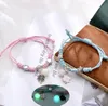 Bracelet lumineux lune étoile, corde réglable pour Couple, Bracelets assortis pour amis, cadeaux d'amour, bijoux 2 pièce/ensemble