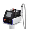 Picosecond Q Switch ND YAG Laser المحمولة 532Nm 755Nm 1064Nm 1320Nm الليزر إزالة الوشم الحاجب غسل الجلد تجديد آلة التبييض