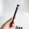 Hourglass Eye Makeup Brushes مجموعة ظلال العيون الفاخرة مزج تشكيل الكنتوريا تسليط الضوء على تلطيخ Brow Coftibleer Cosmetics Brushes Tools Metal Soft Taklon