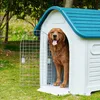 chenils stylos Chenils en plastique Four Seasons Universel Grand Chien Maisons Extérieur Imperméable Animaux Villa Intérieur Coupe-Vent Balcon Chaton Cages 220912