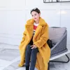 Women's Fur Faux Nerazzurri Winter Long Thick Warm Soft Gray Black Coat Women Fluffy ry Fake Overscoat Korean Fashion 5xl 6xl 7xl 220912