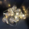 Strings 1.5M Garland Fairy LED Ball String Lights Indoor/Outdoor Hanging Patio Lighting Christmas Tree Wedding Home Decoration