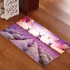 Carpets Carpet For Girls Room Front Door Flower Mat 3D Watercolor Rose Printing Floor Rugs Hallway Soft Antislip In Living