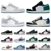 Jumpman X 1 1S Low Basketball Shoes Trainer Court Purple Starfish White Brown Red Gold Banned UNC Black Toe Shadow Panda Fragment Designer Sport Sneakers