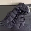 Yelekler Ceket Kış Ceketleri Parkas Paltalar Kapşonlu Su Geçirmez Rüzgar Dermezi Kalın Ters Üçgen Beyaz Lüks Boyut S-L Puffer Tasarımcı Mens